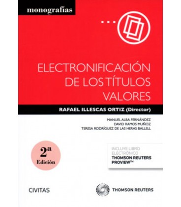 ELECTRONIFICACION DE LOS TITULOS VALORES (DUO)