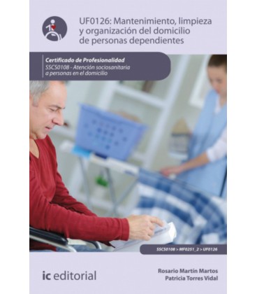 MANTENIMIENTO LIMPIEZA Y ORGANIZACION DEL DOMICILIO DE PERSONAS