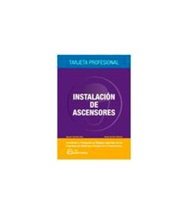 INSTALACIONES DE ASCENSORES TARJETA PROF