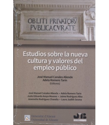 ESTUDIOS SOBRE LA NUEVA CULTURA Y VALORES DEL EMPLEO PUBLICO