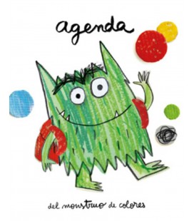 AGENDA DEL MONSTRUO DE COLORES VA AL COLE