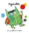 AGENDA DEL MONSTRUO DE COLORES VA AL COLE