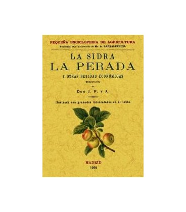 SIDRA LA PERADA Y OTRAS BEBIDAS ECONOMICAS