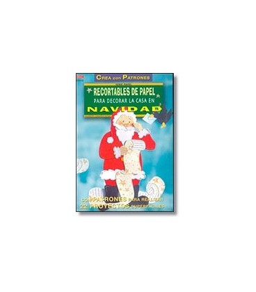 RECORTABLES PAPEL DECORAR CASA EN NAVIDAD