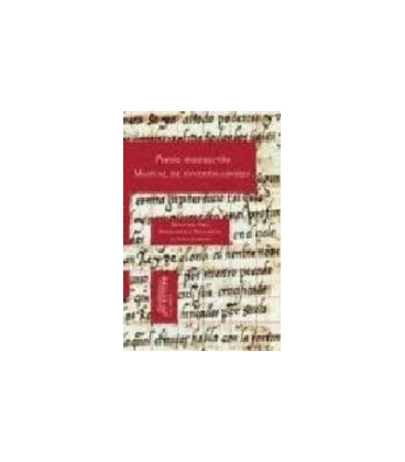 POESIA MANUSCRITA MANUAL DE INVESTIGADORES