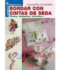 BORDAR CON CINTAS DE SEDA FLORES ANIMALES INICIALES