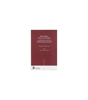 OBRAS PUBLICAS Y LICENCIAS MUNICIPALES