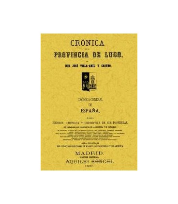 CRONICA DE LA PROVINCIA DE LUGO