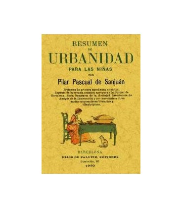 RESUMEN DE URBANIDAD PARA LAS NIÑAS
