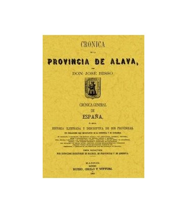 CRONICA DE LA PROVINCIA DE ALAVA