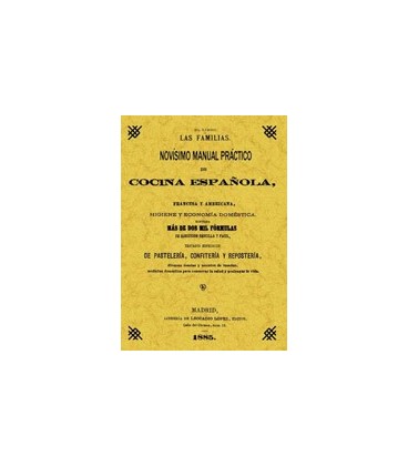 NOVISIMO MANUAL COCINA ESPAÑOLA FRANCESA Y AMERICANA