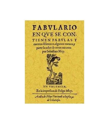 FABULARIO EN EL QUE CONTIENEN FABULAS Y CUENTOS