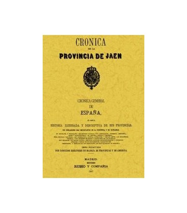 CRONICA DE LA PROVINCIA DE JAEN