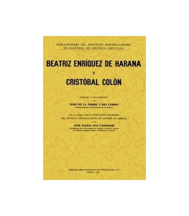 BEATRIZ ENRIQUEZ DE HARANA Y CRISTOBAL COLON