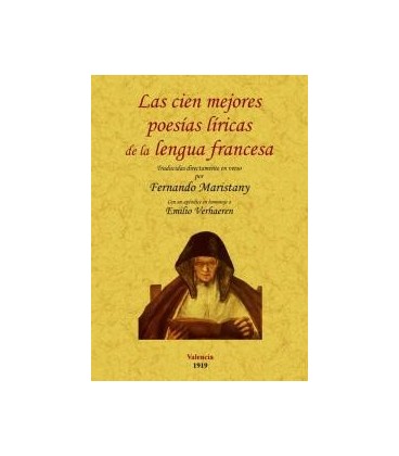 CIEN MEJORES POESIAS LIRICAS LENGUA FRANCESA