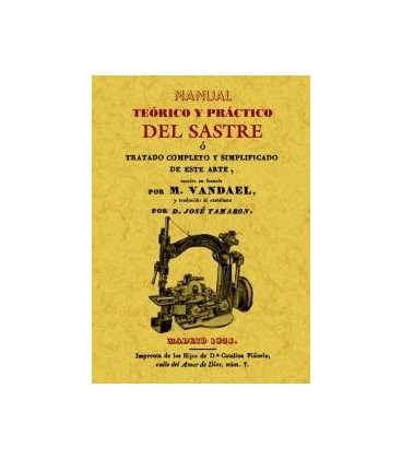 MANUAL TEORICO Y PRACTICO DEL SASTRE