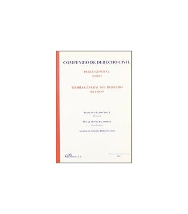 COMPENDIO DE DERECHO CIVIL PARTE GENERAL