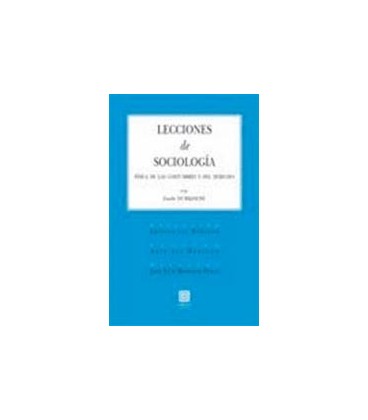 LECCIONES DE SOCILOGIA