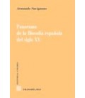 PANORAMA DE LA FILOSOFIA ESPAÑOLA DEL SIGLO XX