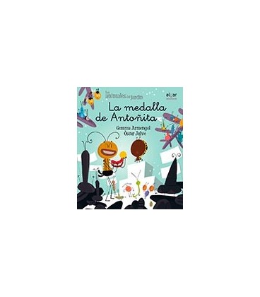 MEDALLA DE ANTOÑITA LOS ANIMALES DEL JARDIN 14 (MANUSCRITA)