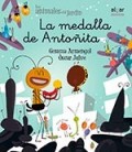 MEDALLA DE ANTOÑITA LOS ANIMALES DEL JARDIN 14 (MANUSCRITA)