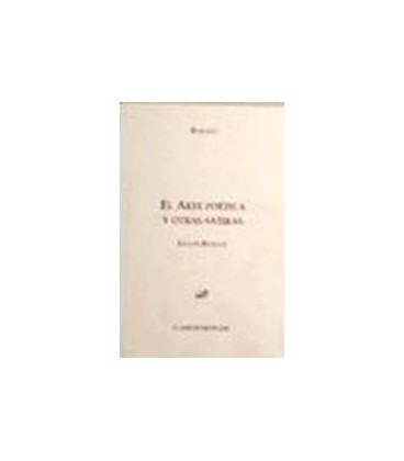 ARTE POETICA Y OTRAS SATIRAS