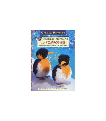 REALIZAR ANIMALES CON POMPONES COMBINANDO LANAS DE COLORES