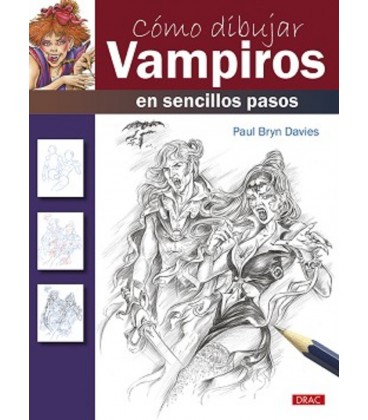 COMO DIBUJAR VAMPIROS EN SENCILLOS PASOS
