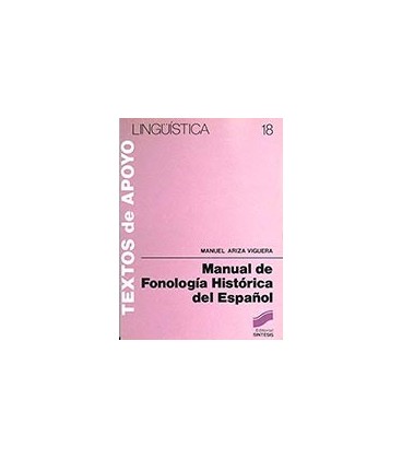 MANUAL DE FONOLOGIA HISTORICA ESPAÑOL 18