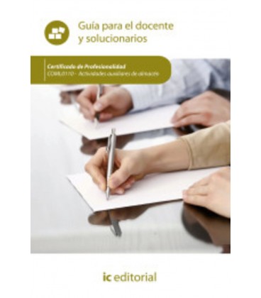 ACTIVIDADES AUXILIARES DE ALMACEN COML0110 GUIA PARA EL DOCENTE