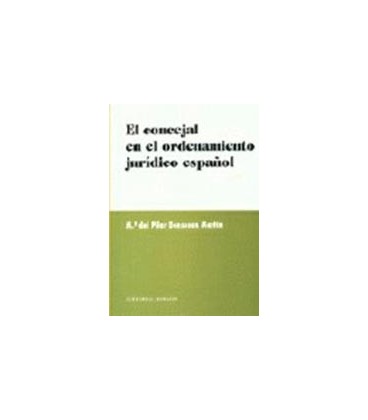 CONCEJAL EN EL ORDENAMIENTO JURIDICO