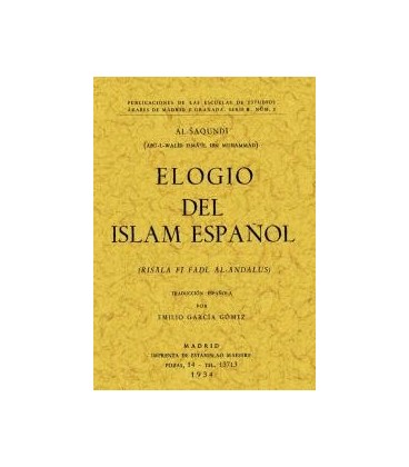 ELOGIO DEL ISLAM ESPAÑOL
