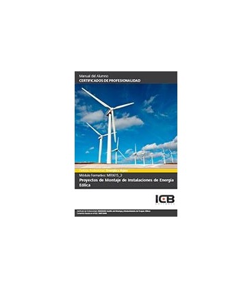 PROYECTOS DE MONTAJE DE INSTALACIONES DE ENERGIA EOLICA