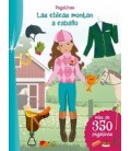 CHICAS MONTAN A CABALLO LIBRO DE PEGATINAS