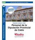 PERSONAL DE LA DIPUTACION PROVINCIAL DE CADIZ TEMARIO COMUN Y TEST