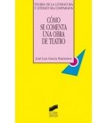 COMO SE COMENTA UNA OBRA DE TEATRO