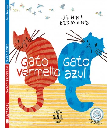 GATO VERMELLO GATO AZUL