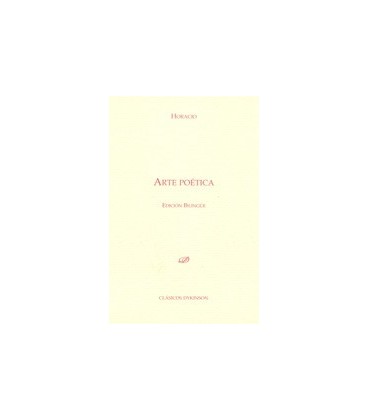ARTE POETICA (EDICION BILINGUE