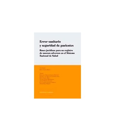 ERROR SANITARIO Y SEGURIDAD DE PACIENTES