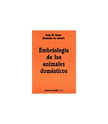EMBRIOLOGIA DE LOS ANIMALES DOMESTICOS