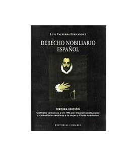 DERECHO NOBILIARIO ESPAÑOL 3 ED