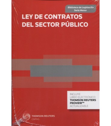 LEY DE CONTRATOS DEL SECTOR PUBLICO