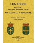 FOROS ESTUDIO HISTORICO Y DOCTRINAL FOROS EN GALICIA Y ASTURIAS