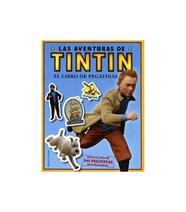 LIBRO DE PEGATINAS TINTIN