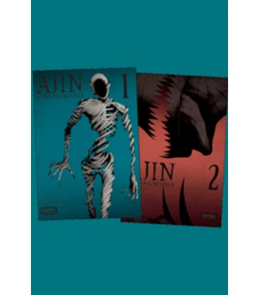 AJIN (SEMIHUMANO) 01+ 02 (PACK DE INICIACION)