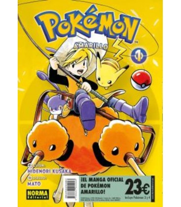 POKEMON AMARILLO 01 + 02 (PACK INICIACION)