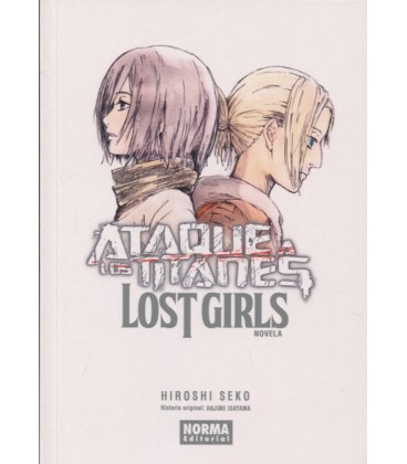 ATAQUE A LOS TITANES LOST GIRLS NOVELA
