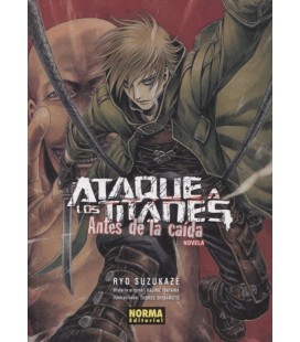 ATAQUE A LOS TITANES ANTES DE LA CAIDA NOVELA