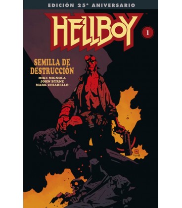 HELLBOY SEMILLA DE DESTRUCCION EDICION GIGANTE ESPECIAL 25 ANIVERSARIO
