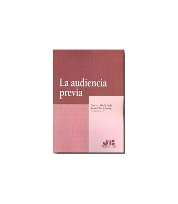 AUDIENCIA PREVIA LA